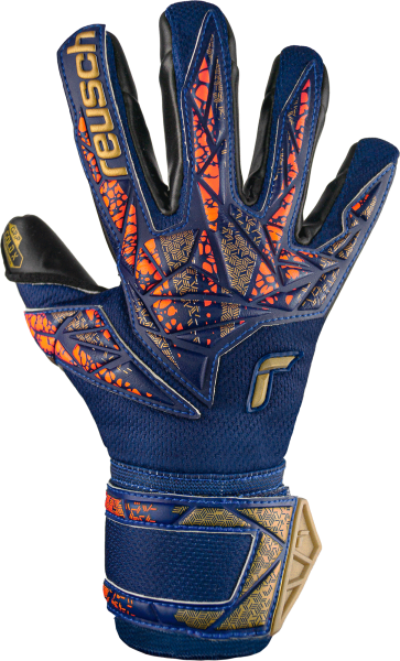 Reusch Attrakt Gold X Junior 5472955 4411 blau orange front